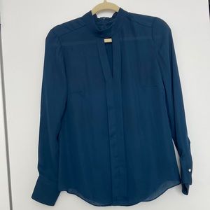 Navy Blouse
